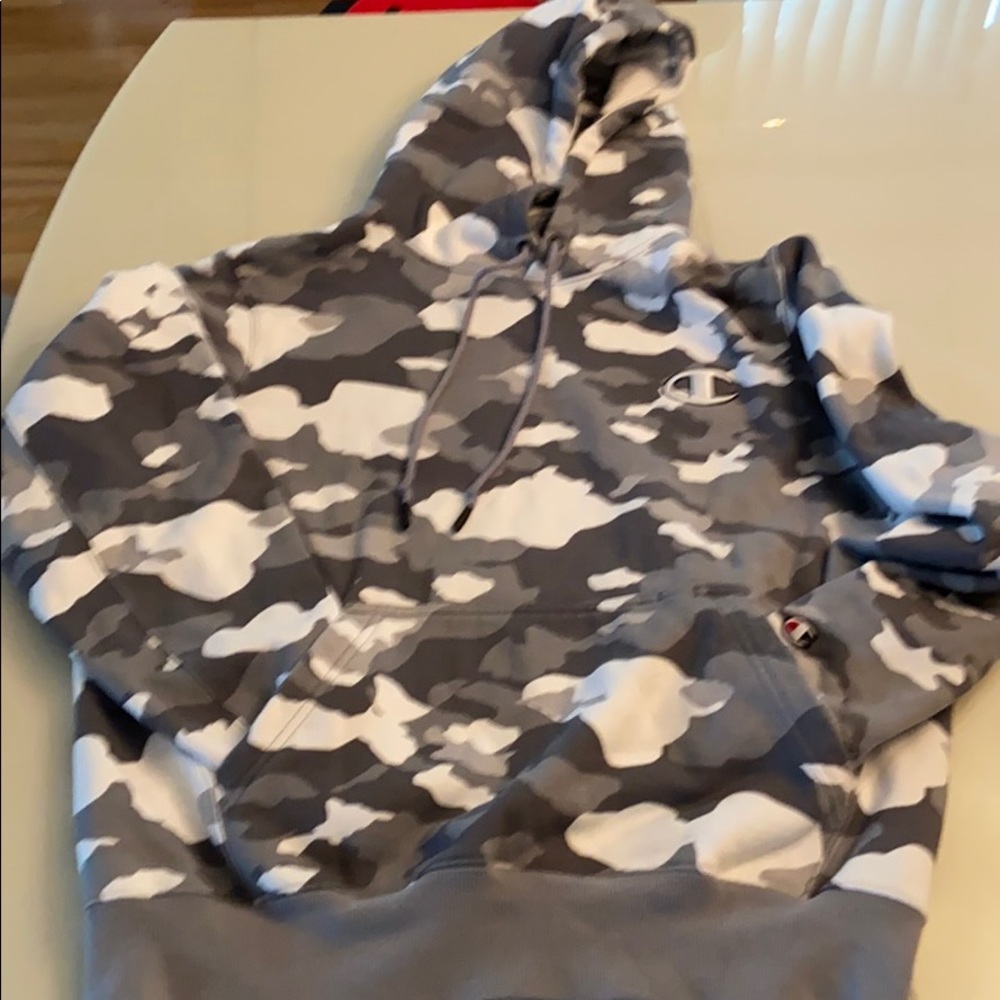 Men’s Camo Champion Hoodie